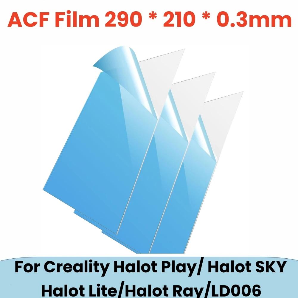 3Pcs ACF ʸ 290x210mm CREALITY HALOT PLAY LD006 HALOT SKY 2022 HALOT RAY HALOT LITE  ʸ  3D  ǰ